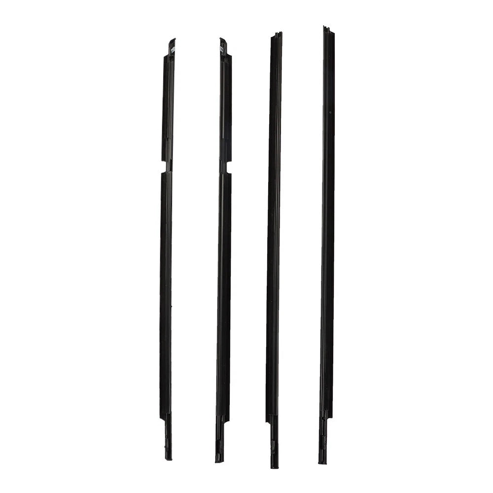 Black Outer Window Weatherstrip Molding Trim Seals for Toyota 4Runner (2003-2009)