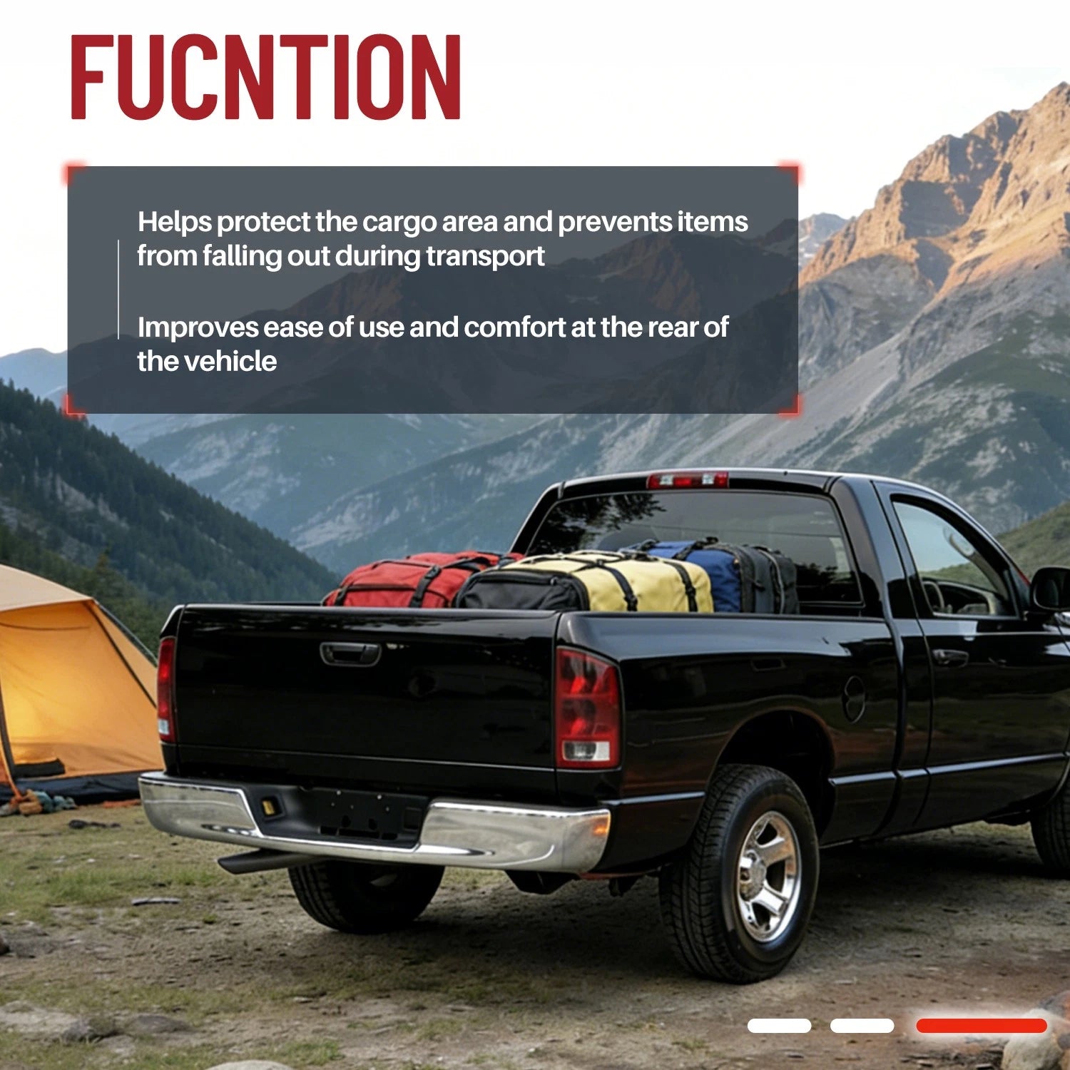 Steel Rear Tailgate for Dodge Ram 1500 2500 (2002–2009)
