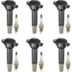 Ignition Coils & Spark Plugs for 2009–2010 Dodge Journey 3.5L V6 (UF502)