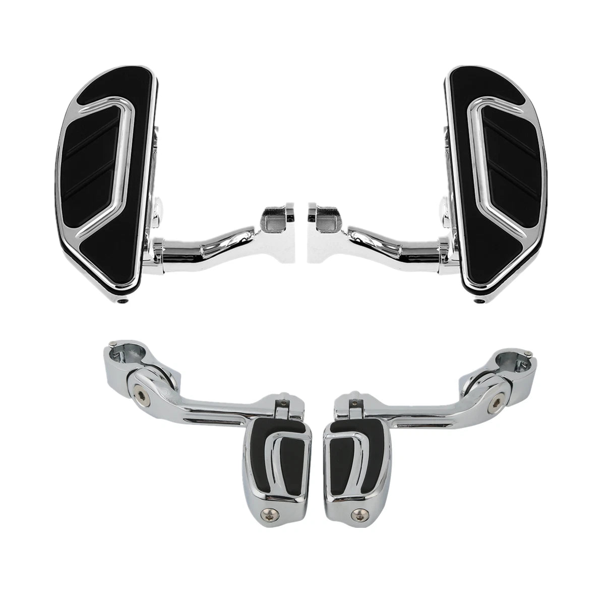Floorboard Footrest for Harley Touring Road King (1993–2023) 1.25" Long Mount
