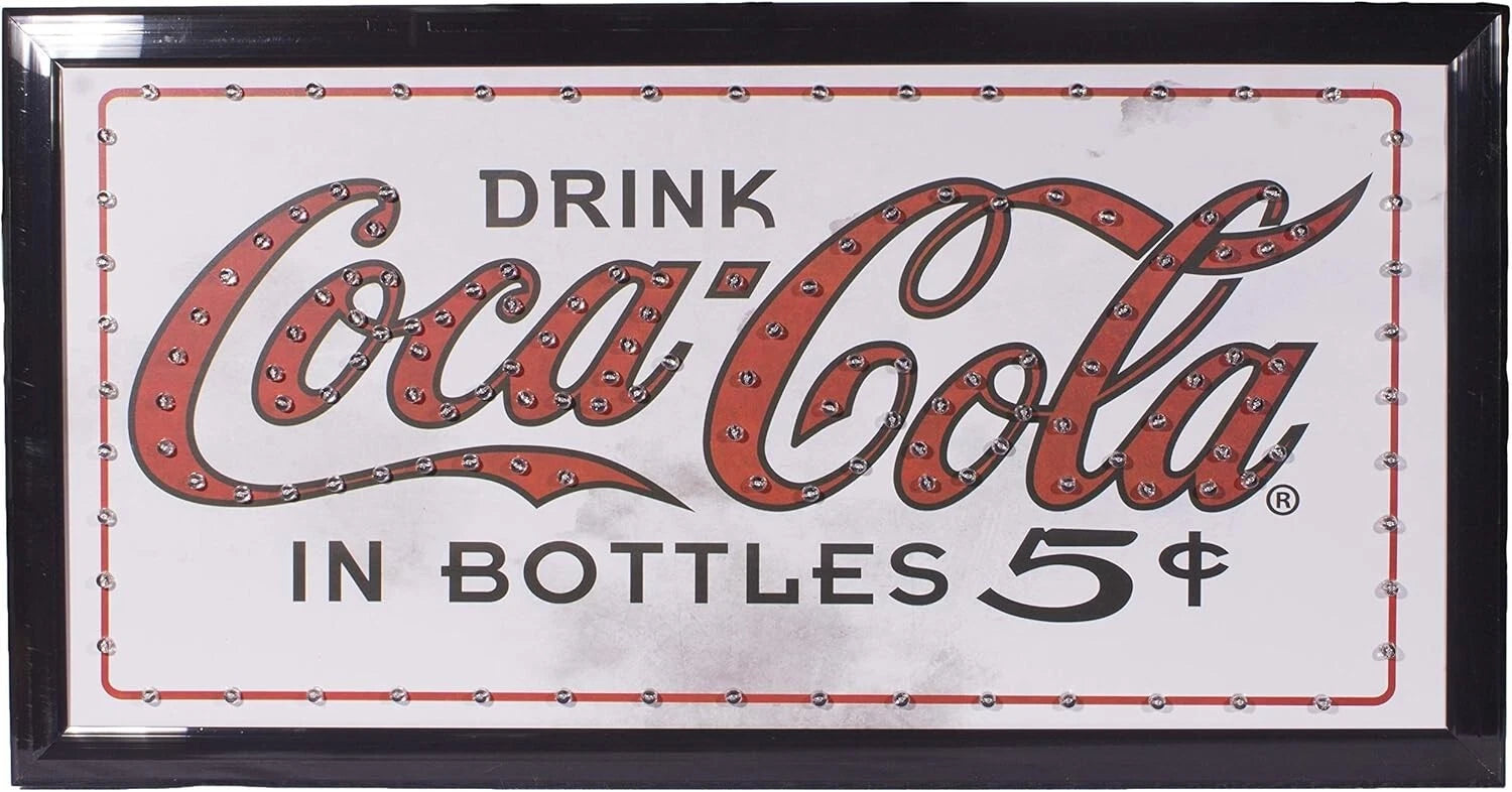LED Chasing Light Bar Sign for Coca-Cola Wall Decor