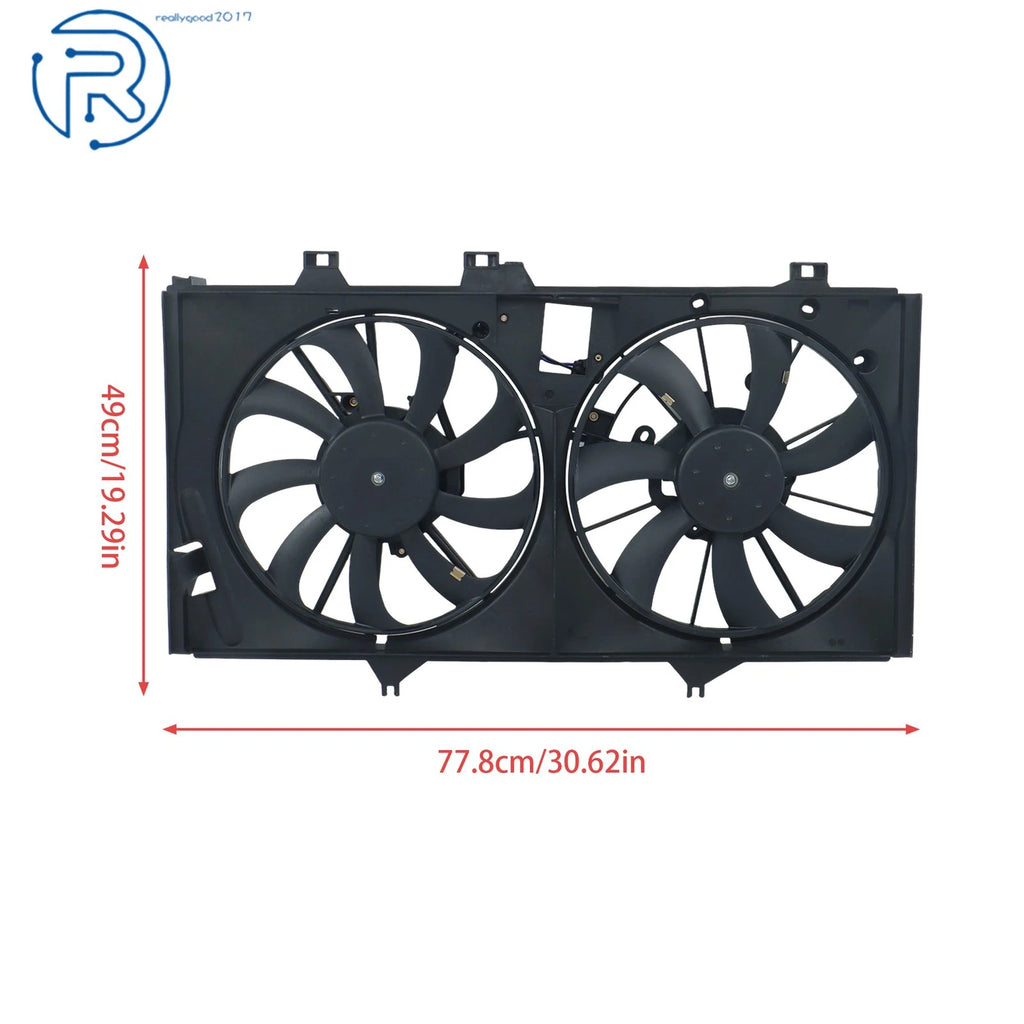 Radiator Cooling Fan 163610V310 for Toyota Avalon (2013–2018), Camry (2012–2017)