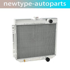 Full Aluminum Core Racing Radiator 3 Row for Ford Fairlane Falcon Galaxie V8 (1963–1970)