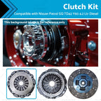 Heavy Duty Clutch Kit for Mitsubishi Triton ML MN 2.5L TDI 4D56T (2008–2015)