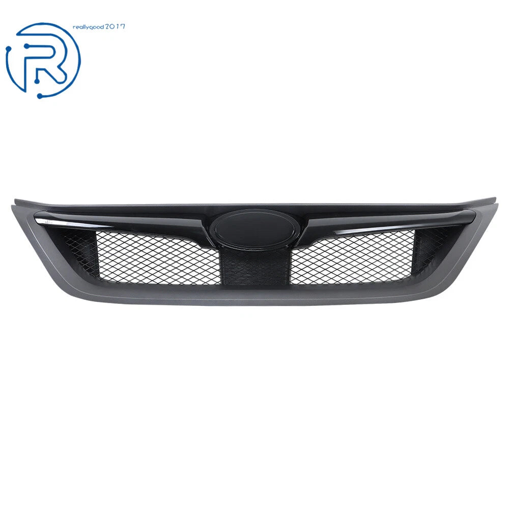 Front Bumper Grille for Impreza WRX STI (2011-2014) Charcoal & Gloss Black