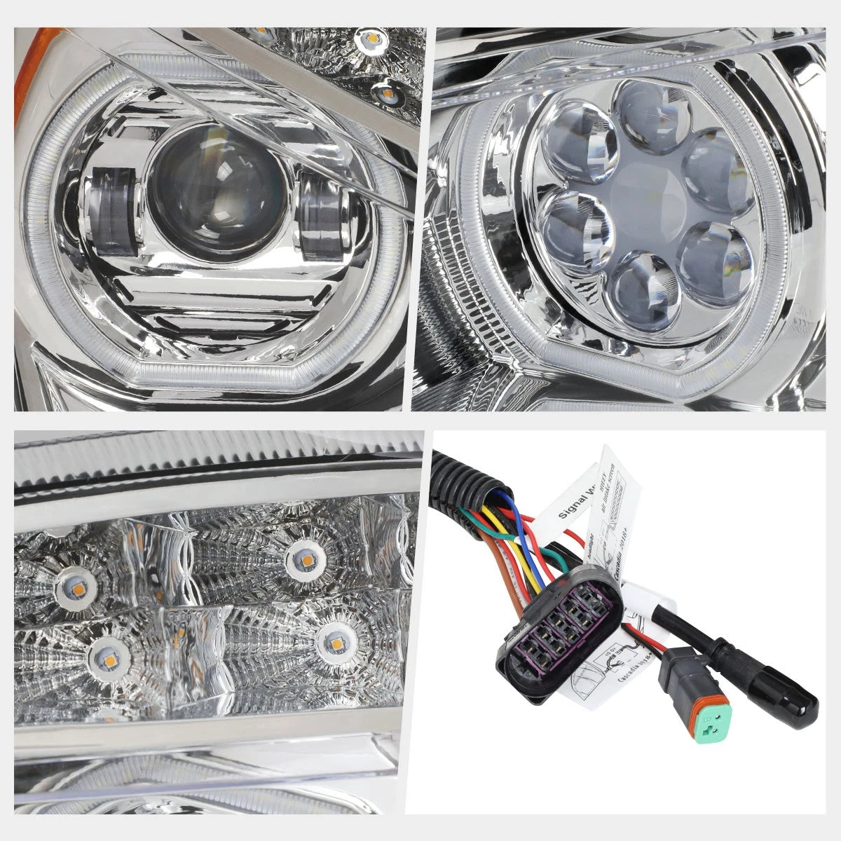 2X LED License Plate Lights for Dodge Ram 1500-3500 (2003–2013)
