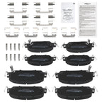 8pcs Brake Pads Set for Honda CR-V (2017–2022) w/Hardware & Lubricant