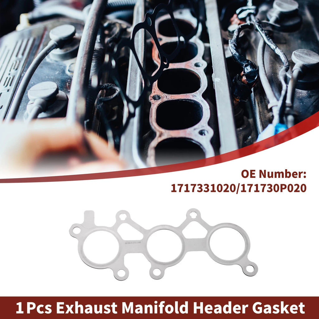 1 Pc Exhaust Manifold Header Gasket for Toyota Avalon (2005–2018) No. 1717331020