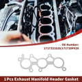 1 Pc Exhaust Manifold Header Gasket for Toyota Avalon (2005–2018) No. 1717331020
