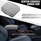 Car Center Console Armrest Cover Trim for Honda CR-V (2017-2022) Gray