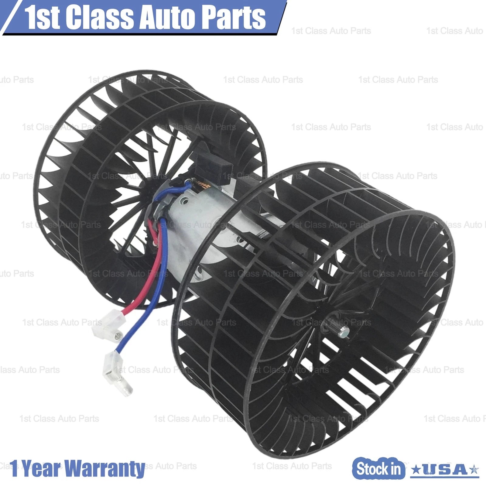 Dual Heater Blower Motor Fan Cages for BMW 740i 740iL 750iL (1995–2001)