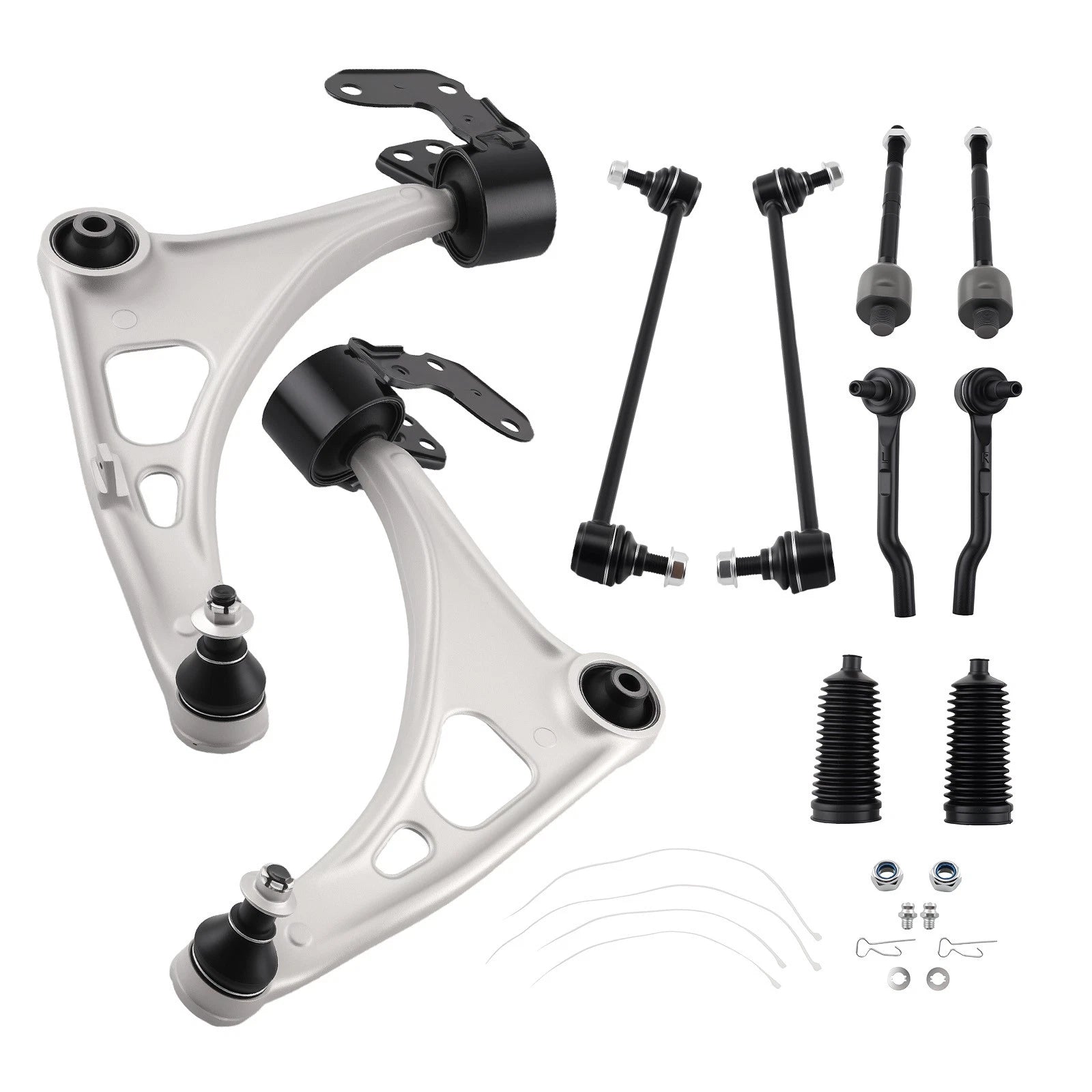 10x Front Lower Control Arms w/Ball Joint For 2017-2021 Honda Passport Ridgeline