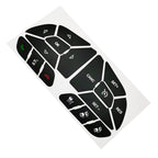 Steering Wheel Replacement Button Decal Sticker for Cherokee Commander