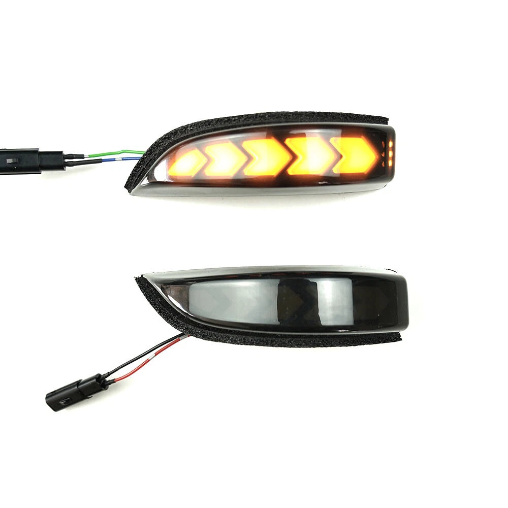 Sequential Side Mirror Signal Light Smoked for Toyota Camry Corolla Avalon (2012–2023)
