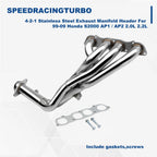 4-2-1 Exhaust Header Manifold for Honda S2000 (2000–2009)