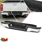 Rear Bumper Assembly for Ford Ranger (2019–2023) - Primered Black, Parking Sensor Holes