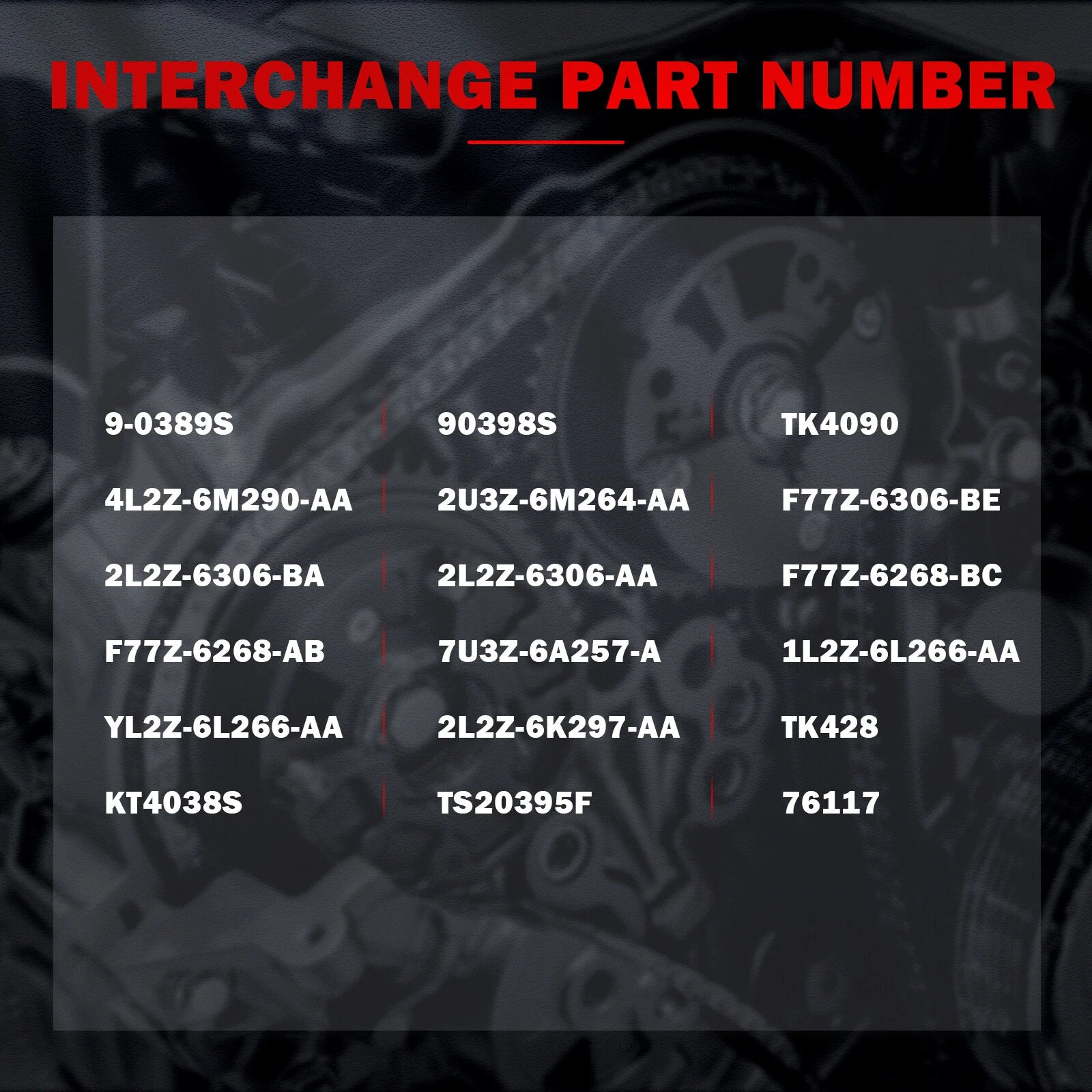 Timing Chain Kit for Ford Explorer Mustang Ranger Mercury Mountaineer (1997–2010)