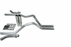 2.5" Dual Exhaust Kit for Ford F150 (2021–2025) No Muffler Clamp on Tips