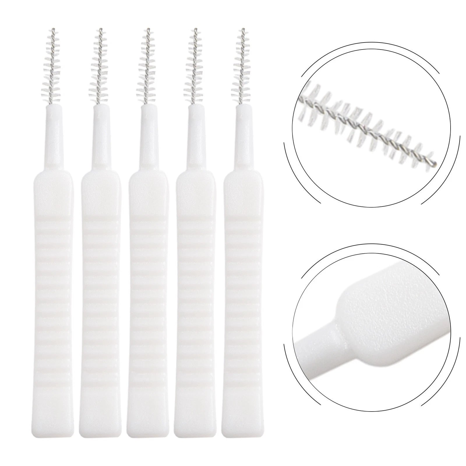 10PCS Gap Cleaning Brush Tool for Bathroom Anti-Clogging Bristles