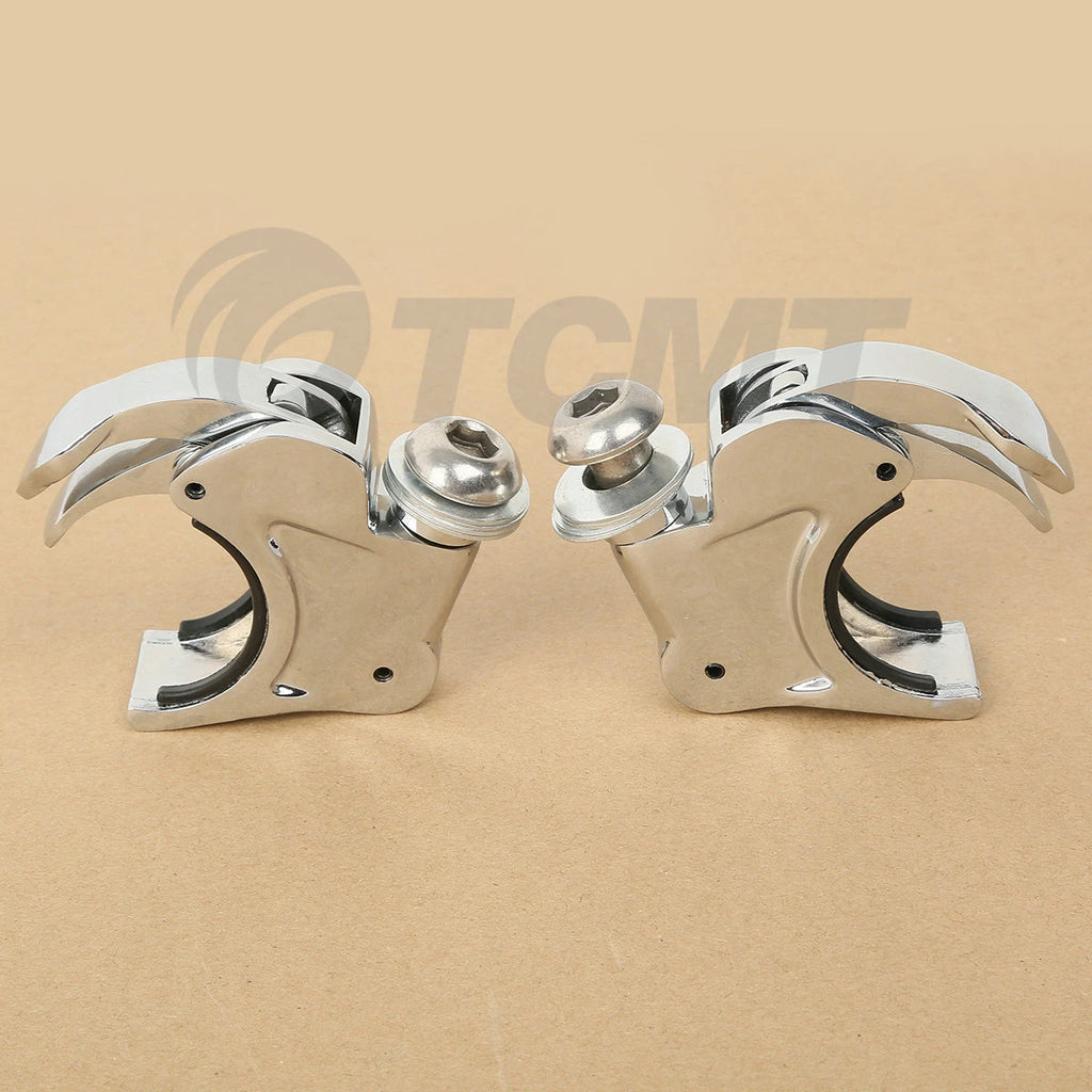41mm Windshield Clamps for Harley Dyna Wide Glide Softail (1988–2013)