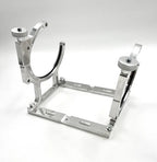 Polished Billet Aluminum NOS Single Bottle Bracket Holder for Universal (All Years)