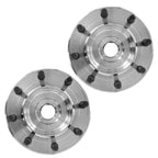 Set of 2 Wheel Bearing Hubs for GMC Sierra 3500, Chevrolet Silverado 3500 (2001–2006) 515088