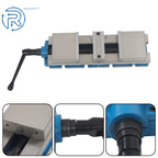 6" Double Lock Precision Vise for Machine Work (20-1/2" Overall Length)