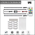 RGB LED Under Car Tube Lights Kit for Universal Vehicles
