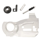 Guide Bar Plate for 345 455e (Metal, Oil Pump, Silver)