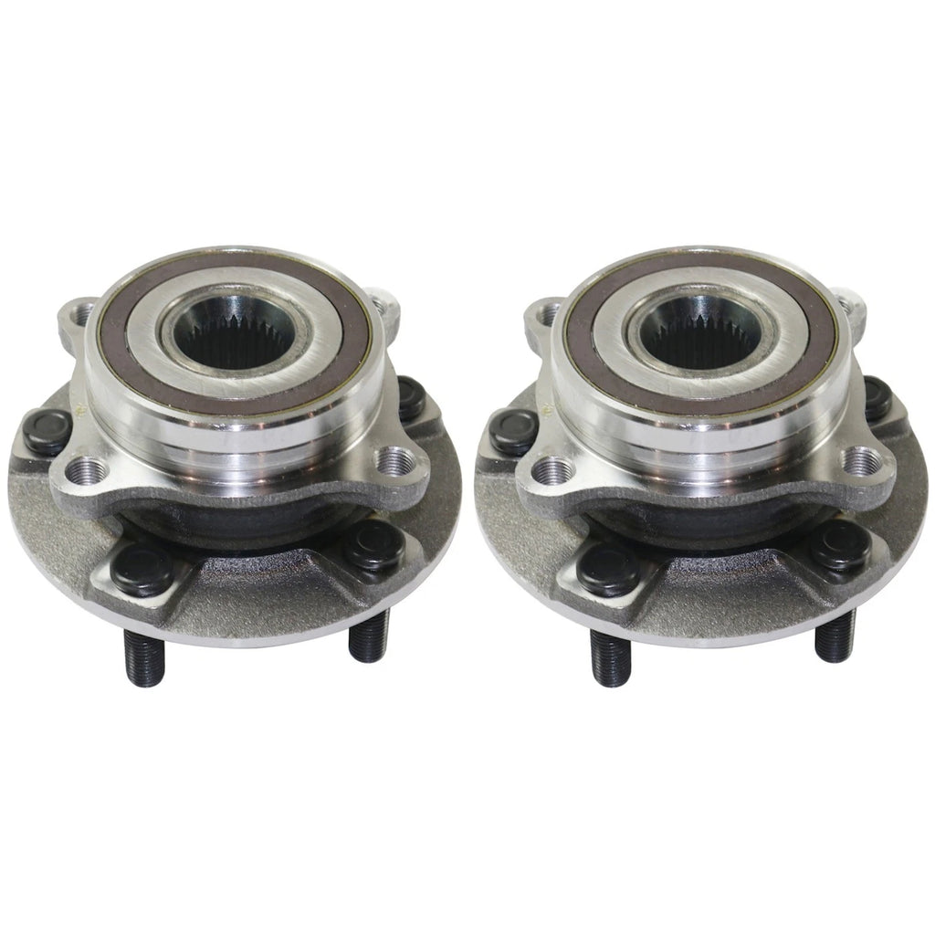 Set of 2 Wheel Hubs for Mitsubishi Lancer (2008–2015) AWD