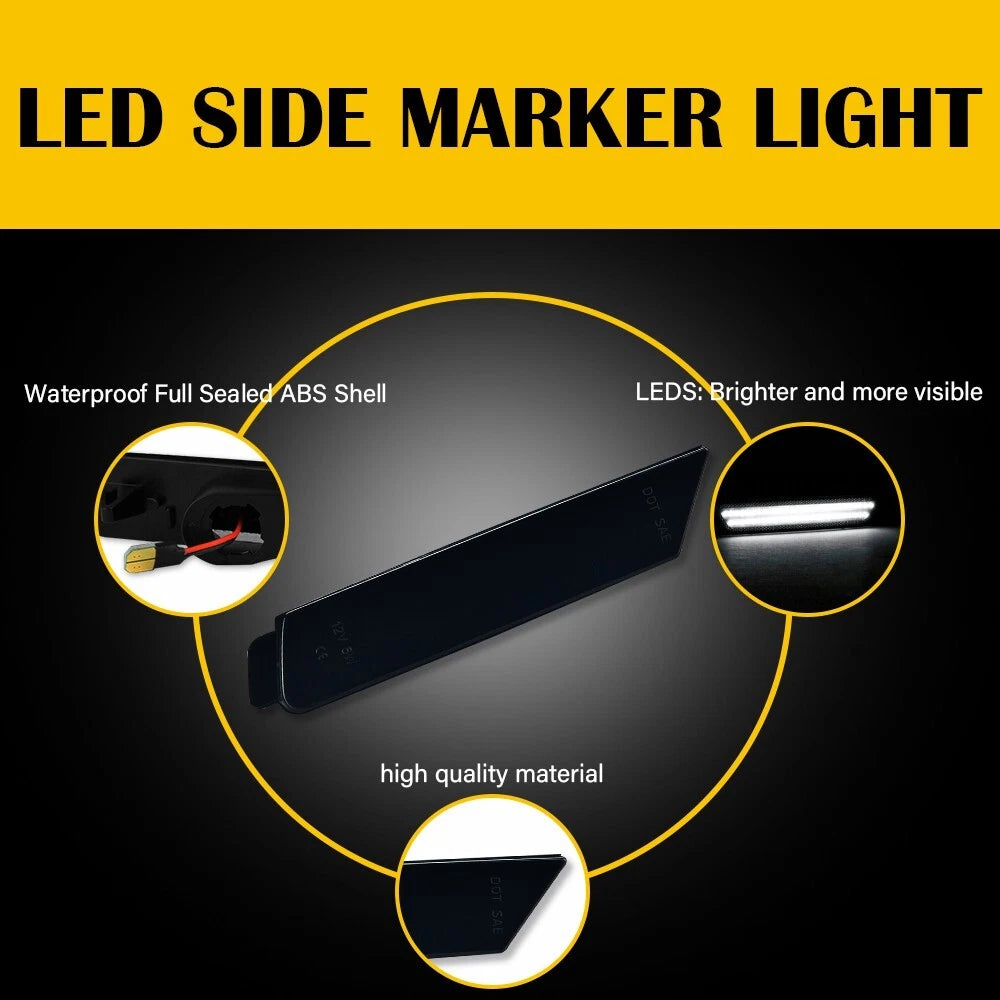 LED Front Fender Side Marker Light for Chevy Camaro (2010-2015)