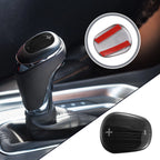 Gear Shift Knob Cover Sticker for Chevrolet Equinox (2018–2020) Black