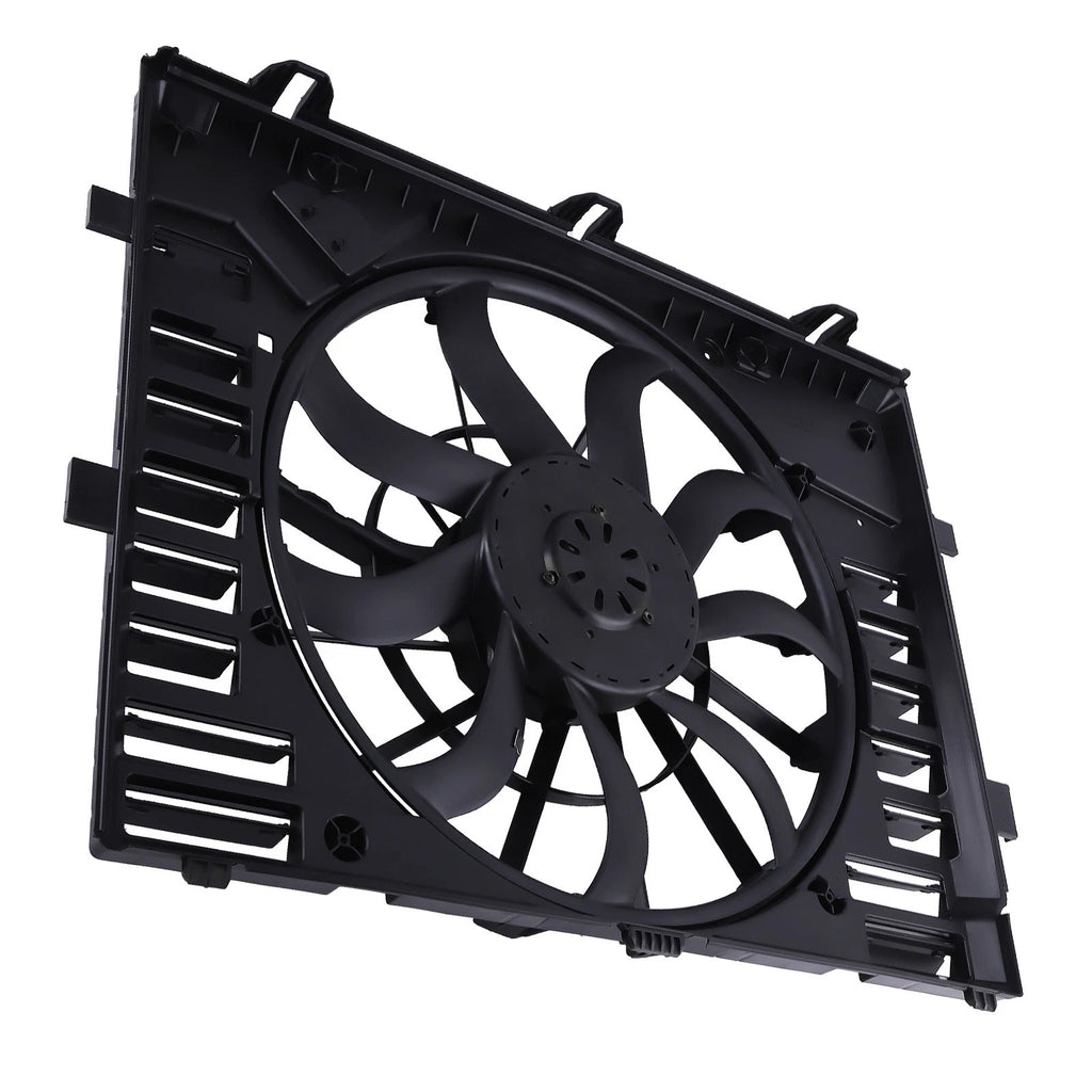 Electric Radiator Cooling Fan for Porsche Cayenne 3.0L 3.6L 4.8L (2011–2018)