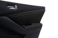 Front Door Panel Insert for Nissan Altima (2007–2012) - Black Synthetic Leather