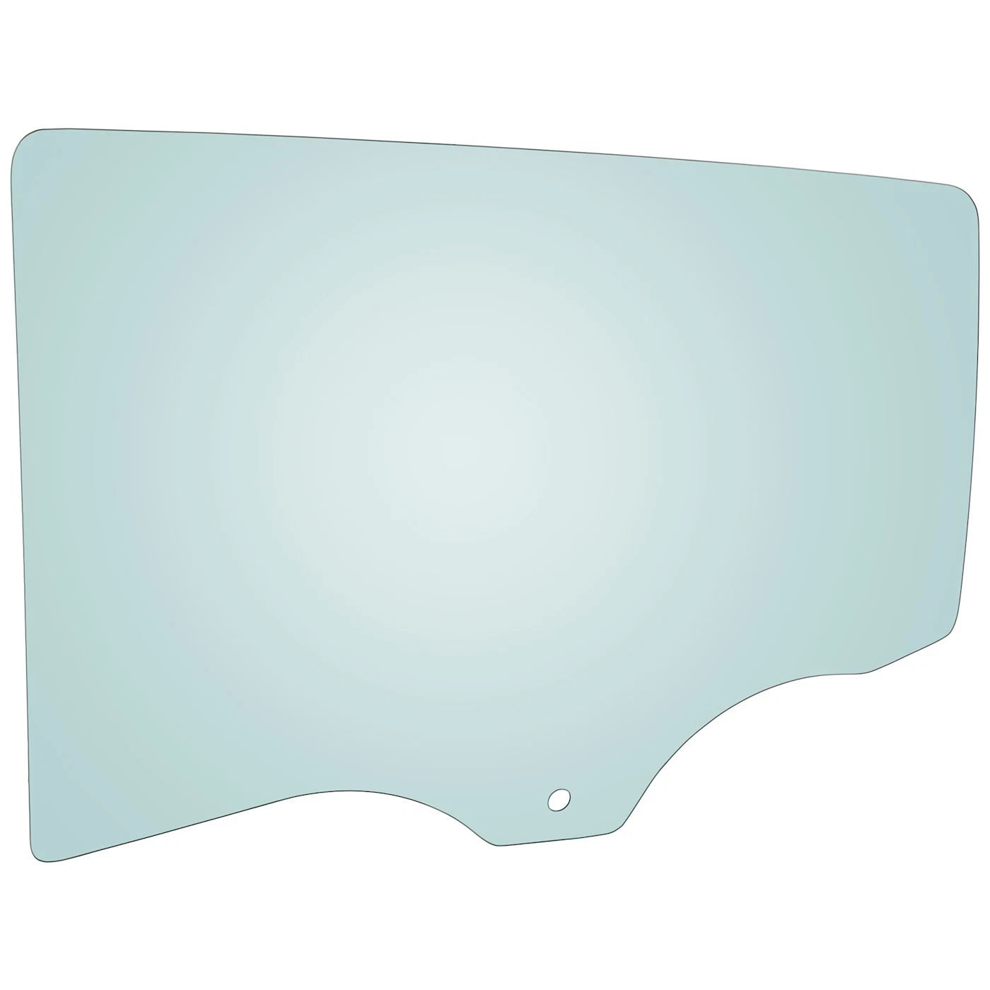 Rear Driver Left Door Glass for Chevy Spark