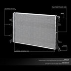 Aluminum Radiator DPI 13273 for VW Jetta Passat 1.4L Hybrid 2.0L TDI (2012–2016)
