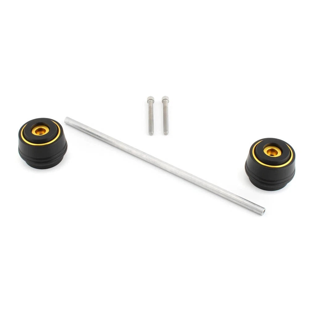 Front Wheel Axle Fork Slider Crash Protector for Zontes Shengshi 368 D E M (2019–2023) Gold