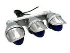 Auxiliary Mini Light Set Blue Watermelon Lenses w Visor for Universal Use