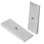 Set of 2 Steel Pinion Angle Shims 2" Wide 4° for Universal Applications