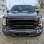 Front Bumper License Plate Tag Holder for Ford F150 (2021-2023)