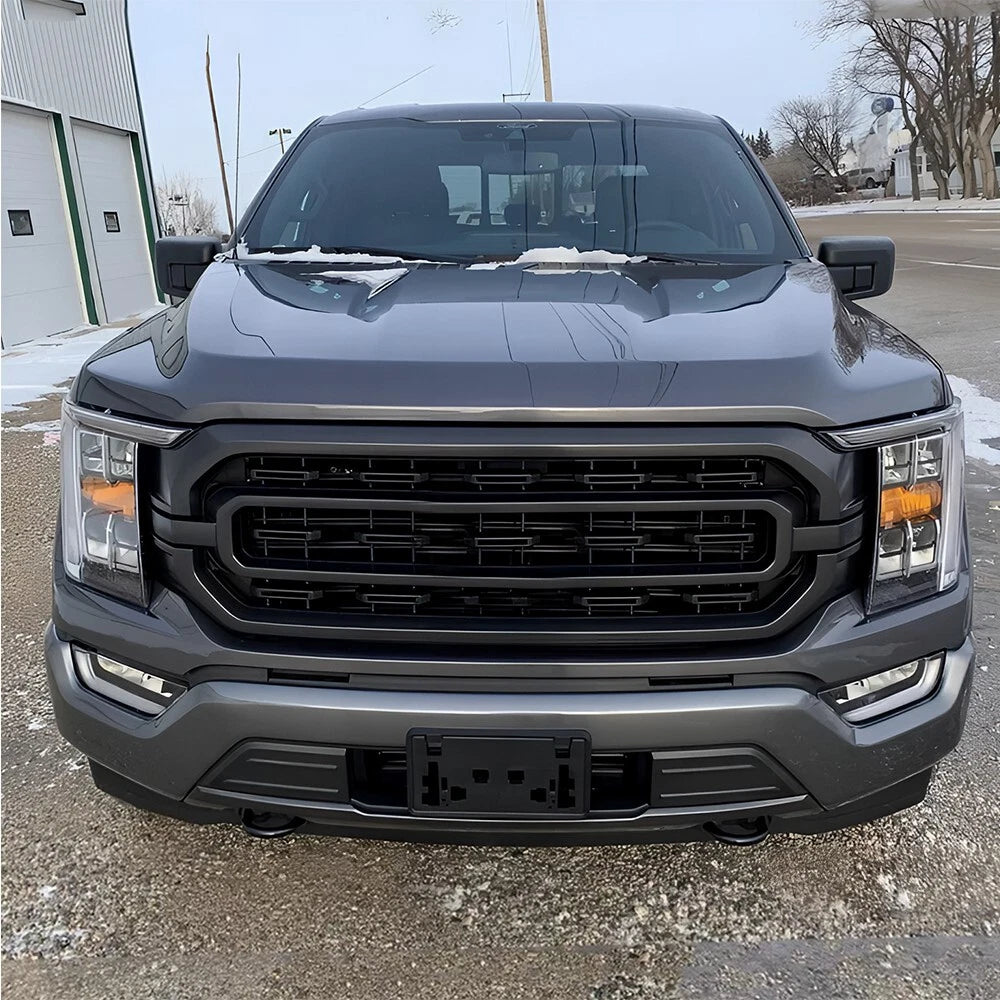 Front Bumper License Plate Tag Holder for Ford F150 (2021-2023)