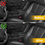 Leather Armrest Door Panel Cover for Toyota Avalon (2013–2018) Black