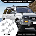 Set of 4 Lower Control Cam Plate Toe Adjust Bolts for Toyota 4Runner (1995–2004)