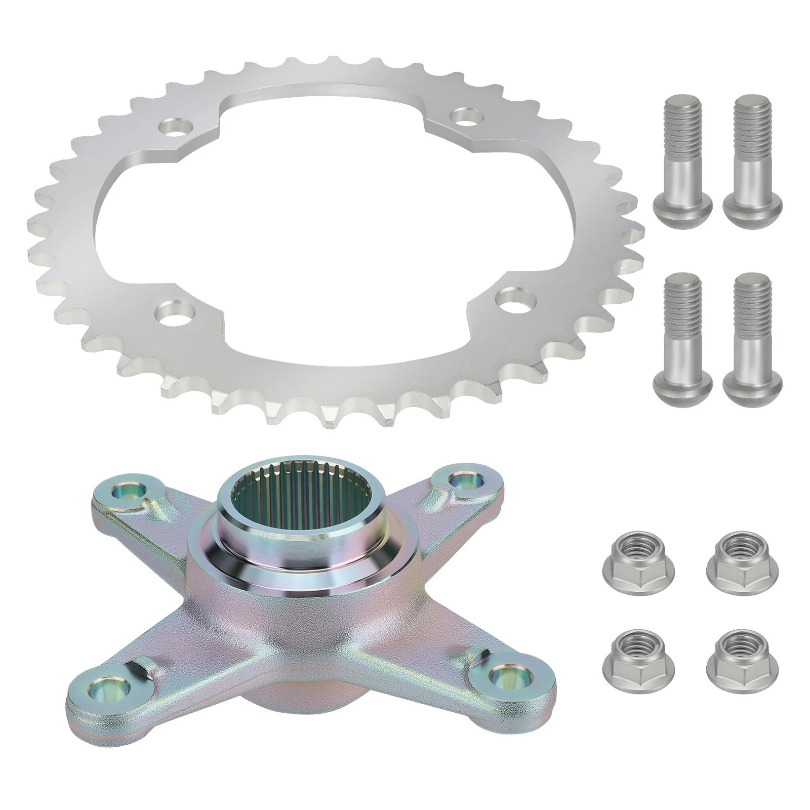 Rear Axle Sprocket with Hub Collar for Yamaha Raptor 250 (2008–2013)
