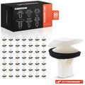 Set of 50 Weatherstrip Clips for Honda (Front & Rear)