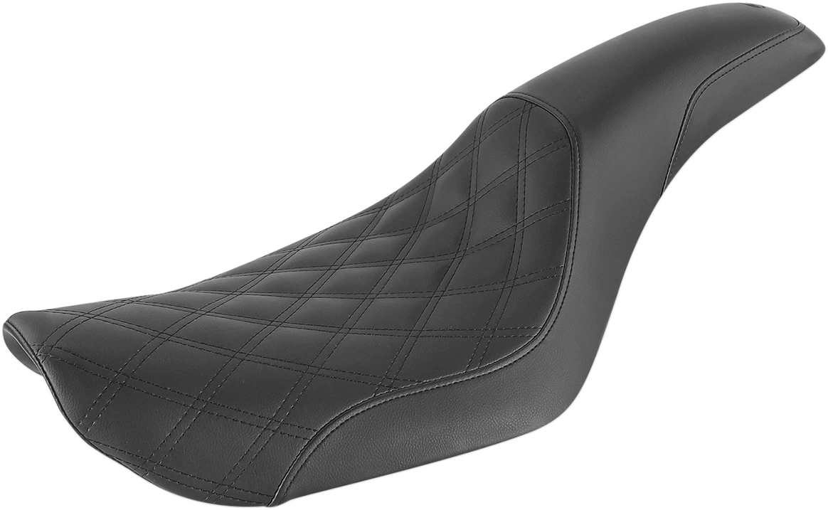SADDLEMEN Profiler Seat for Harley FXD (1996–2003) - Front Lattice/Rear Smooth