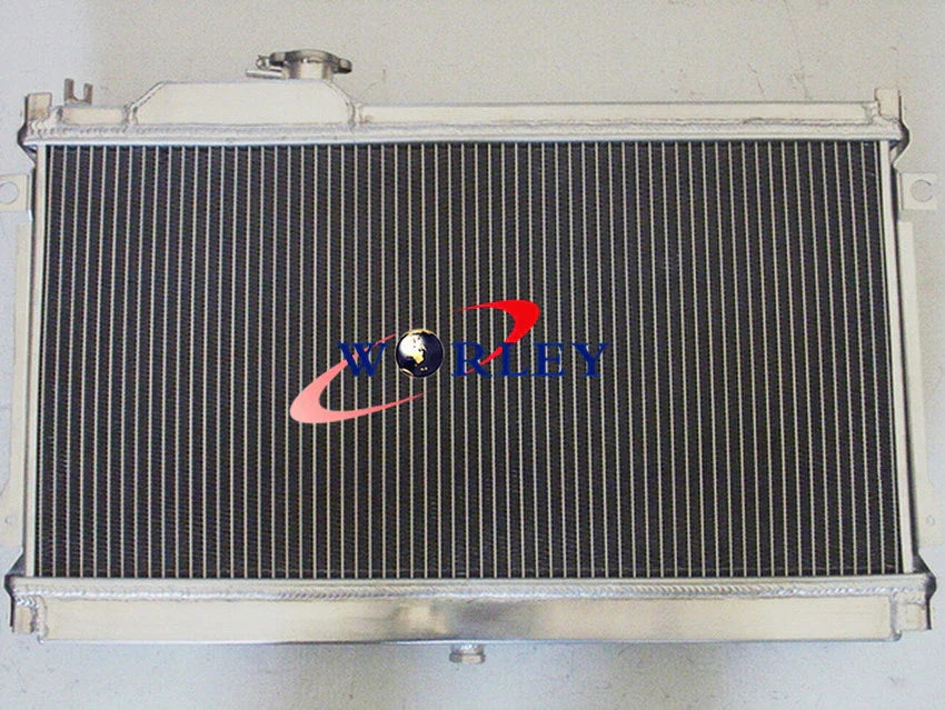 Aluminum Radiator + Fans for Mazda Miata MX-5 MX5 NA 1990-1997