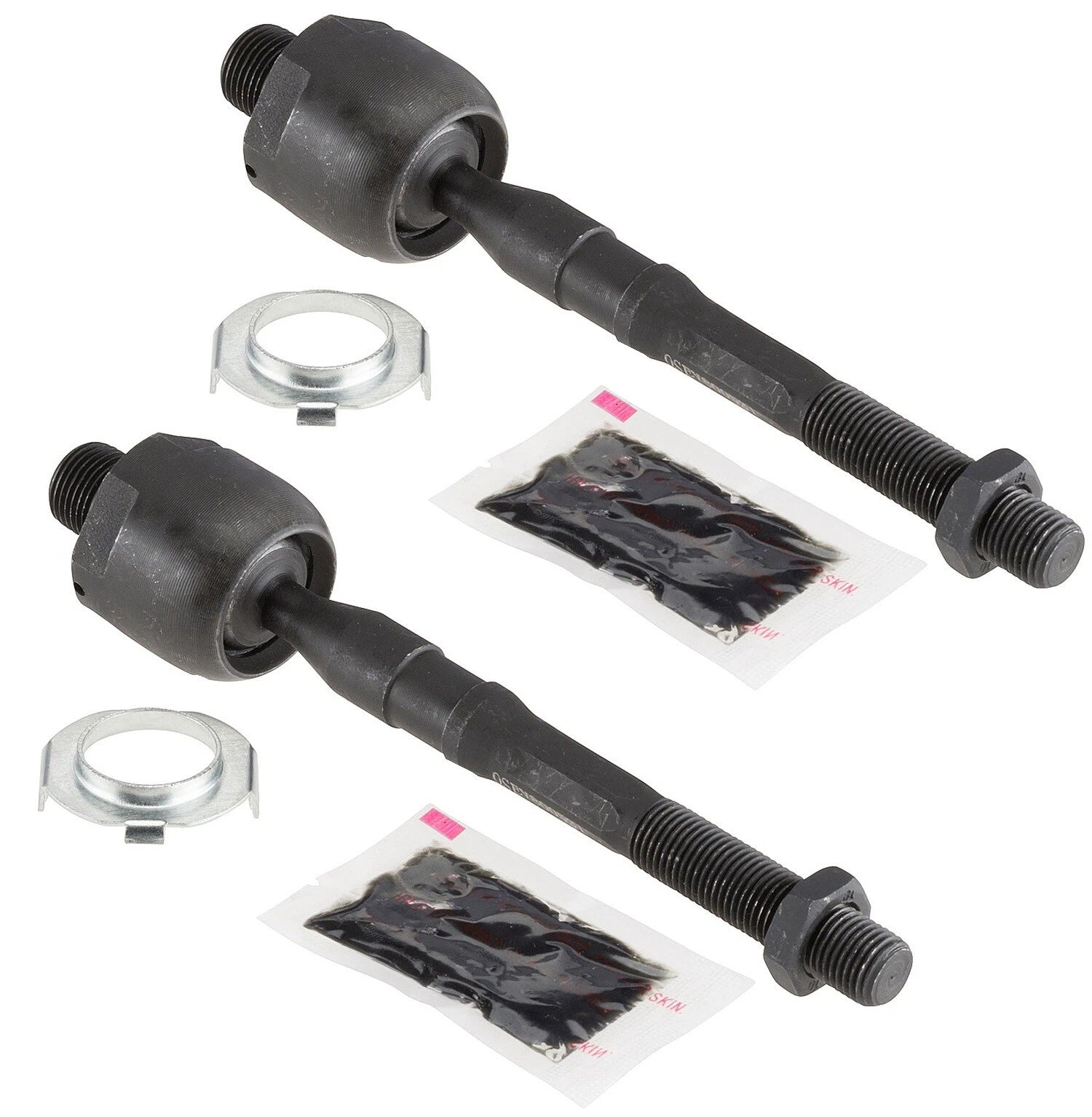 Set of 2 Inner Moog Steering Tie Rod Ends for Ford Fusion Lincoln MKZ (2006–2020)