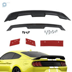 Glossy Black Rear Trunk Wing Wickerbill Spoiler for Ford Mustang (2015–2023)