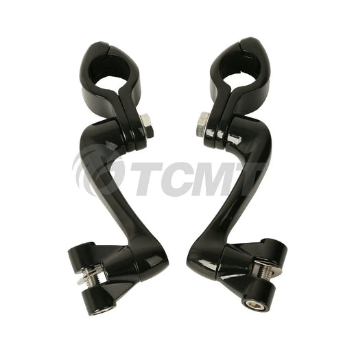1 1/4" Engine Guard Male Mount Highway Footpeg Footrest for Harley